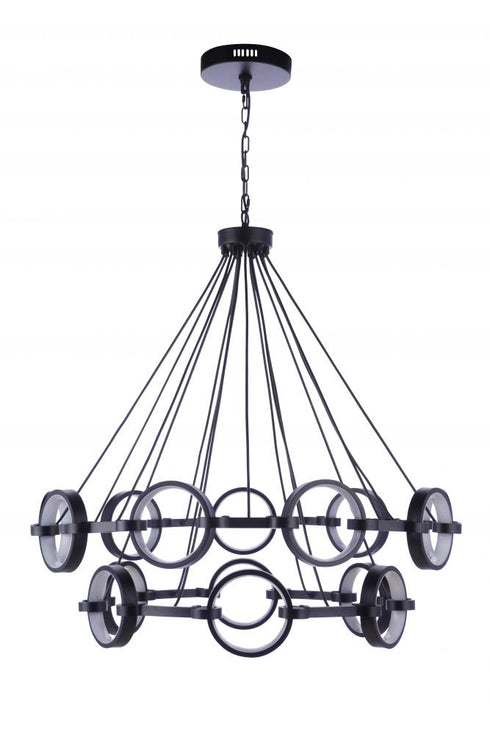Craftmade Context 15 Light LED Chandelier in Chrome Model: 59315-CH-LED