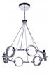 Craftmade Context 6 Light LED Chandelier in Chrome Model: 59326-CH-LED