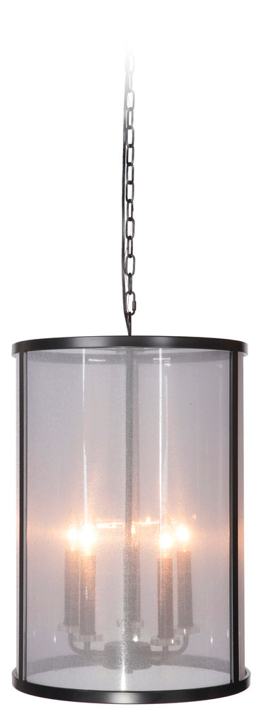 Craftmade Danbury 5 Light Foyer in Matte Black Finish Model: 36735-MBK