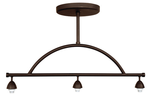 Craftmade Design-A-Fixture 3 Light Island Hardware in Aged Bronze Finish Model: CP8-3JBZ