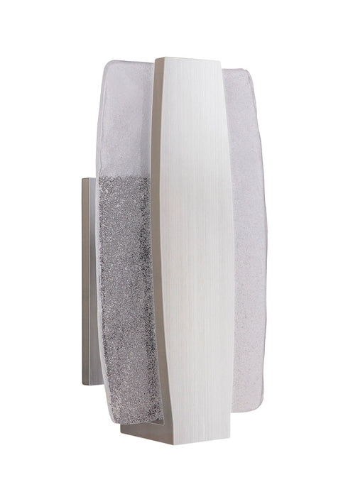 Craftmade Duo 1 Light Small LED Pocket Sconce in Brushed Aluminum Finish Model: Z4602-SS-LED