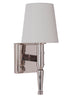 Craftmade Ella 1 Light Vanity in Polished Nickel Finish Model: 44601-PLN