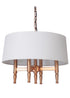 Craftmade Ella 4 Light Pendant in Satin Brass Finish Model: 44694-SB