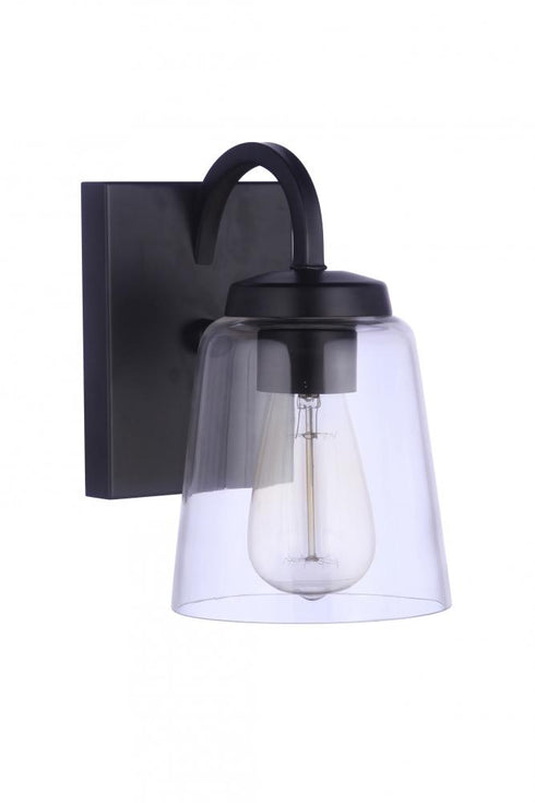 Craftmade Elsa 1 Light Wall Sconce in Brushed Polished Nickel Model: 16306BNK1