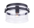Craftmade Franklin 1 Light Outdoor Flush Mount in Midnight Model: ZA3337-MN