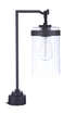 Craftmade Franklin 1 Light Outdoor Post Mount in Midnight Model: ZA3315-MN