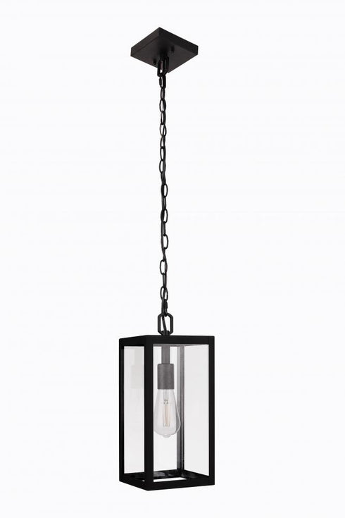 Craftmade Harris 1 Light Outdoor Pendant in Textured Black Model: ZA7111-TB
