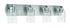 Craftmade Hendrix 4 Light Vanity in Brushed Polished Nickel Model: 17631BNK4