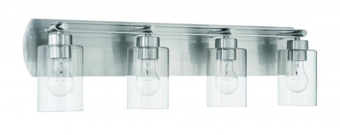 Craftmade Hendrix 4 Light Vanity in Brushed Polished Nickel Model: 17631BNK4