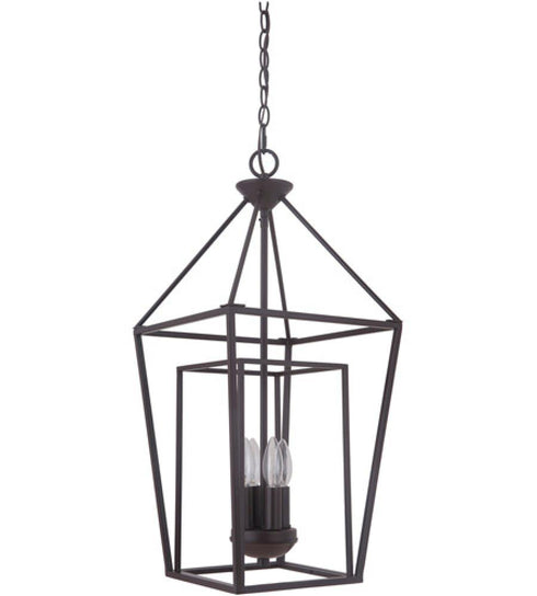 Craftmade Hudson 4 Light Small Foyer in Oiled Bronze Model: 45834-OB
