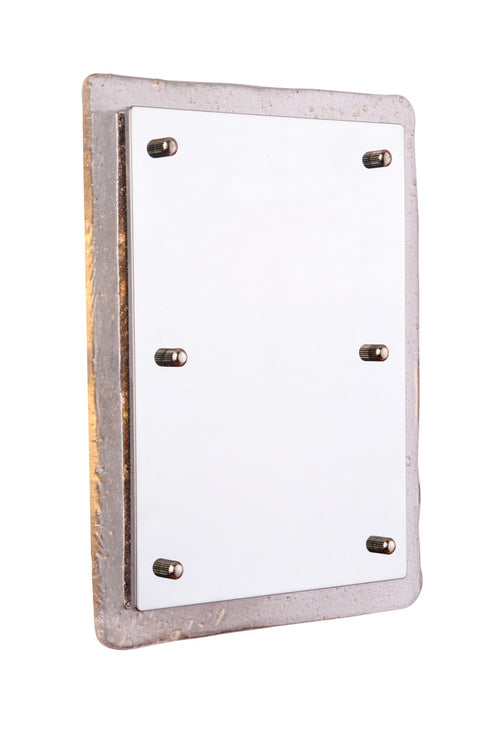 Craftmade Illuminated Chime 1 Light LED Recessed With Artisan Glass in Chrome Finish Model: ICH1715-CH