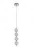 Craftmade Jackie 4 Light LED Pendant in Polished Nickel Model: 59490-PLN-LED