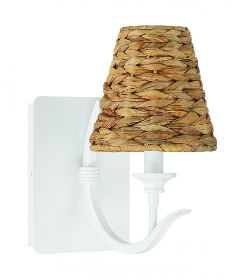 Craftmade Kokomo 1 Light Wall Sconce in Aged Bronze Brushed Model: 58361-ABZ