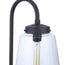Craftmade Laclede 1 Light Large Outdoor Post Mount in Midnight Model: ZA3825-MN