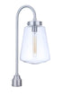 Craftmade Laclede 1 Light Large Outdoor Post Mount in Midnight Model: ZA3825-MN