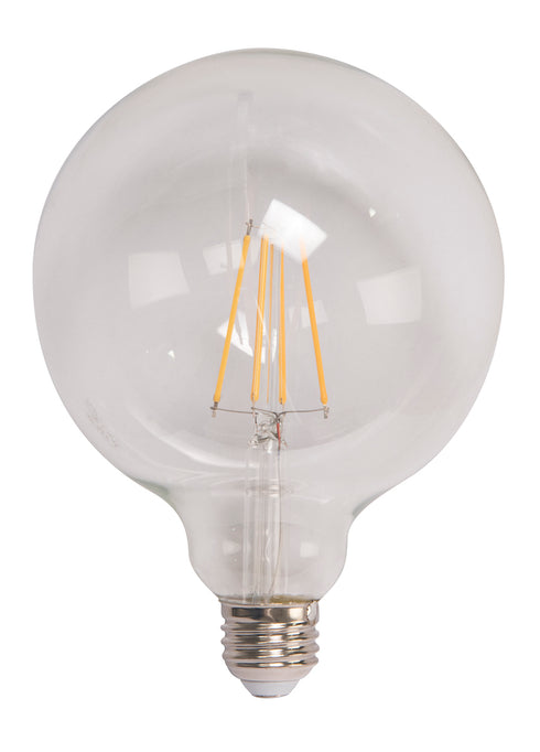 Craftmade LED Filament Bulb G40 Globe 8WG40C LED in Clear Medium Finish Model: 9652