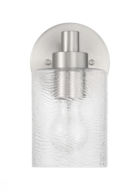 Craftmade Lyndsey 1 Light Wall Sconce in Brushed Polished Nickel Model: 60201-BNK