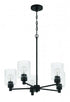 Craftmade Lyndsey 5 Light Chandelier in Brushed Polished Nickel Model: 60225-BNK