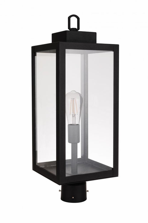 Craftmade Marin 1 Light Outdoor Post Mount in Textured Black Model: ZA6825-TB