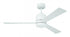 Craftmade McCoy 3 Blade 52 Inch McCoy in Brushed Polished Nickel With Brushed Nickel Blades Model: MCY52BNK3
