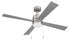 Craftmade McCoy 52 4 Blade with Pull Chains 52 Inch McCoy 4 Blade With Pull Chain in Brushed Polished Nickel With Brushed Nickel Blades Model: MCY52BNK4-PC