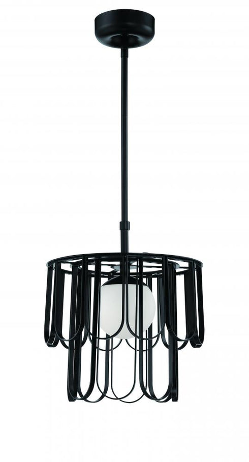 Craftmade Melody 1 Light Pendant in Brushed Polished Nickel Model: 54993-BNK