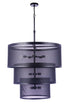 Craftmade Mesh 12 Light Pendant in Flat Black Model: 58992-FB