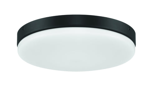 Craftmade Mondo 72 Light Kit Indoor / Outdoor Mondo LED Light Kit in Flat Black in Brushed Polished Nickel Finish Model: MNDLK-FB-LED