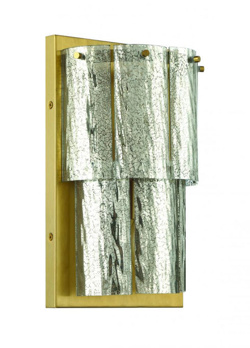 Craftmade Museo 2 Light Wall Sconce in Brushed Polished Nickel Model: 48662-BNK