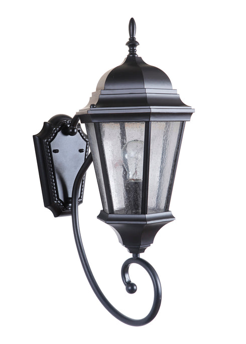 Craftmade Newberg 1 Light Medium Wall Mount in Midnight Finish Model: Z2960-MN