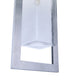 Craftmade Perimeter 1 Light Large Outdoor Pendant in Satin Aluminum Model: ZA4021-SA