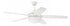 Craftmade Phaze II 5- Blade 52 Inch Phaze II 5 Blade in Brushed Polished Nickel With Walnu Dark Oak Blades Model: PHZ52BNK5