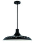 Craftmade Pocco 1 Light Pendant in Flat Black Model: P965FB1