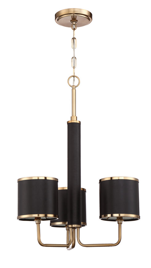Craftmade Quinn 3 Light Chandelier in Satin Brass Finish Model: 48823-SB