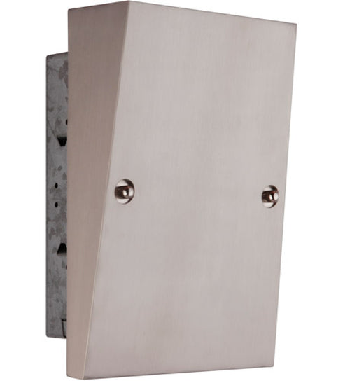 Craftmade Recessed Chimes-Illuminated Recessed LED Illuminated Wedge Chime in Brushed Polished Nickel Finish Model: ICH1725-BNK