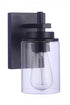 Craftmade Reeves 1 Light Wall Sconce in Chrome Model: 17405CH1