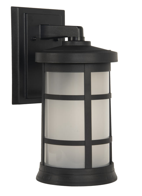Craftmade Resilience Lanterns Resilience 1 Light Medium Outdoor Wall Lantern in Textured Black Model: ZA2314-TB