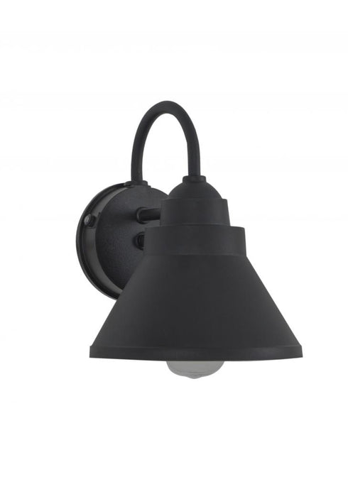 Craftmade Resilience Lanterns Resilience 1 Light Outdoor Lantern with Motion Sensor in Textured Black Model: ZA6304PM-TB