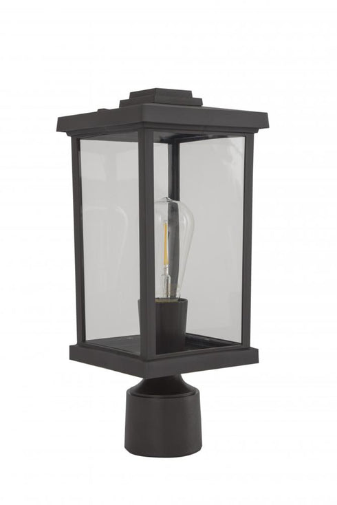 Craftmade Resilience Lanterns Resilience 1 Light Post Mount in Bronze Model: ZA2415-BZ-C