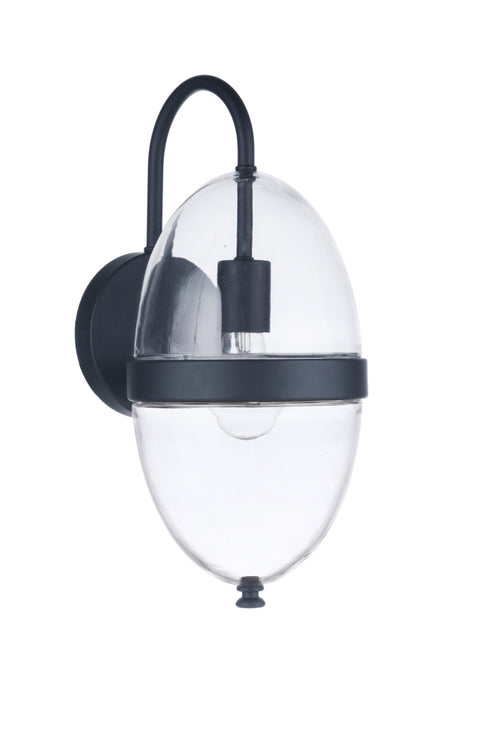 Craftmade Sivo 1 Light Medium Outdoor Wall Lantern in Midnight Model: ZA3514-MN