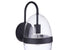 Craftmade Sivo 1 Light Medium Outdoor Wall Lantern in Midnight Model: ZA3514-MN