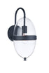 Craftmade Sivo 1 Light Medium Outdoor Wall Lantern in Midnight Model: ZA3514-MN