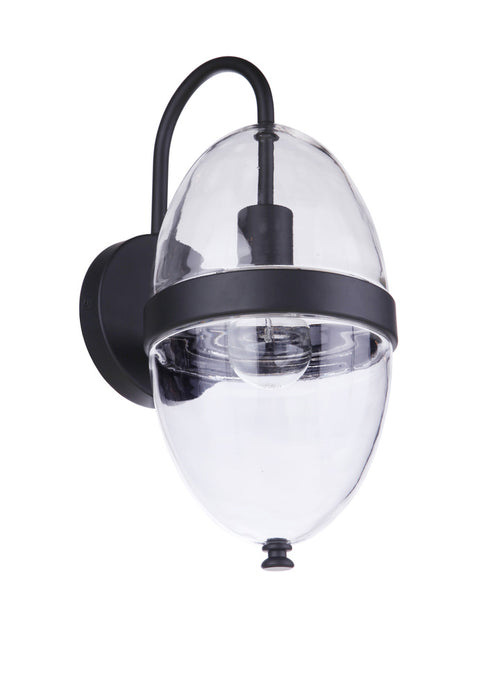 Craftmade Sivo 1 Light Medium Outdoor Wall Lantern in Midnight Model: ZA3514-MN
