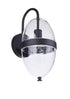 Craftmade Sivo 1 Light Medium Outdoor Wall Lantern in Midnight Model: ZA3514-MN