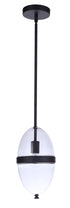 Craftmade Sivo 1 Light Outdoor Pendant in Midnight Model: ZA3511-MN
