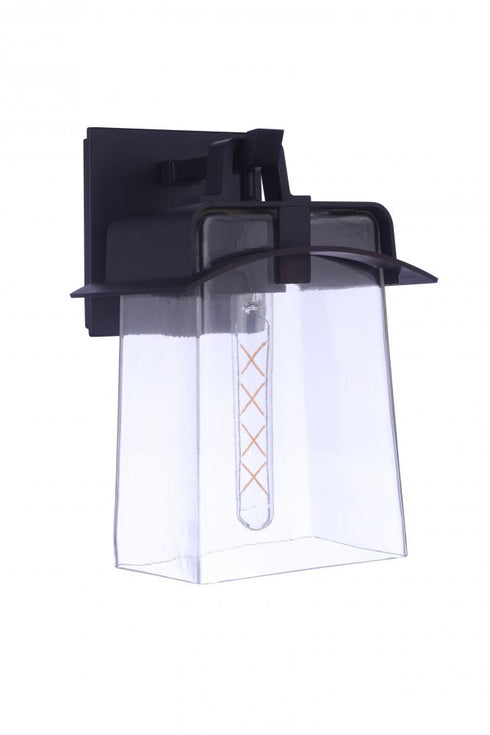 Craftmade Smithy 1 Light Medium Outdoor Lantern in Age Bronze Brushed in Aged Bronze Brushed Finish Model: ZA6014-ABZ