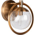 Craftmade Solar Powered Piltz 1 Light Wall Sconce in Satin Brass Model: 45501-SB
