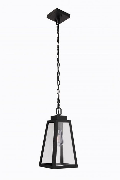 Craftmade Sorano 1 Light Outdoor Pendant in Textured Black Model: ZA6911-TB