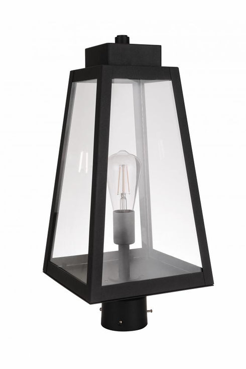 Craftmade Sorano 1 Light Outdoor Post Mount in Textured Black Model: ZA6925-TB