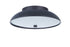 Craftmade Soul 1 Light 10.5 Inch LED Flushmount in Flat Black Model: X6811-FB-LED